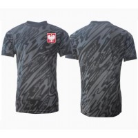 Maglia Calcio Polonia Portiere Seconda Divisa Europei 2024 Manica Corta